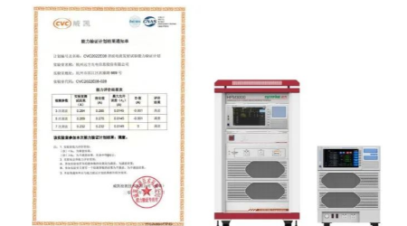 B体育HFM3000谐波和闪烁测试系统在能力验证中获得满意成绩
